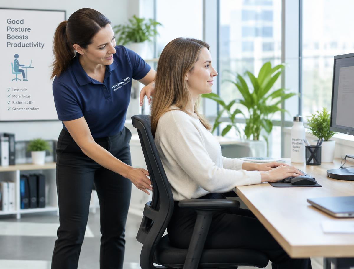 Workstation assessment in an office